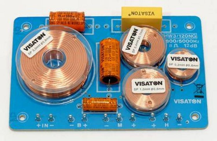 Produktbild: Visaton HW 3/120 NG - 8 Ohm 3-Wege Frequenzweiche 8Ω