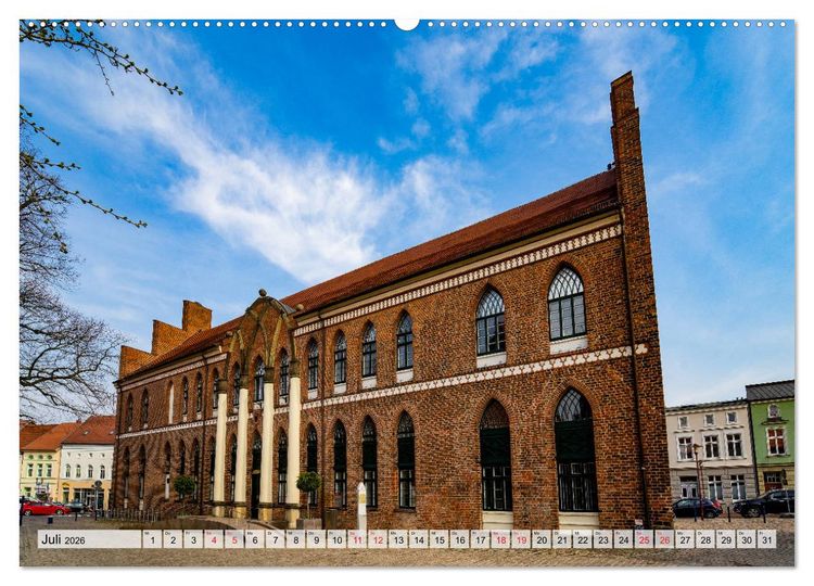 Produktbild: Parchim Impressionen (hochwertiger Premium Wandkalender 2026 DIN A2 quer), Kunstdruck in Hochglanz