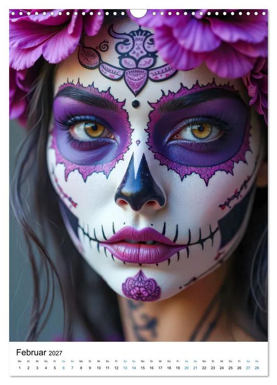 Produktbild: La Catrina - Poesie der Verg&auml;nglichkeit (Wandkalender 2027 DIN A3 hoch), CALVENDO Monatskalender