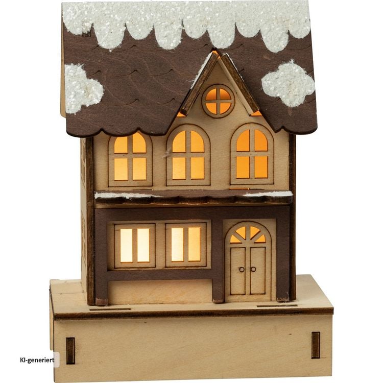 Produktbild: HGD LED Stadthaus Weihnachtsdekoration LED Stadthaus Weihnachtsdekoration