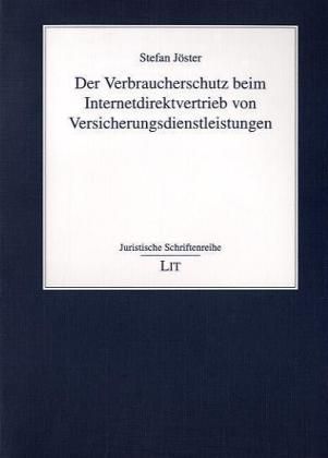 Produktbild: Der Verbraucherschutz beim Internetdirektvertrieb von Versicherungsdienstleistungen