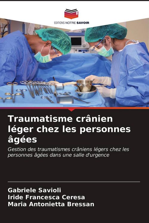 Produktbild: Traumatisme cr&acirc;nien l&eacute;ger chez les personnes &acirc;g&eacute;es