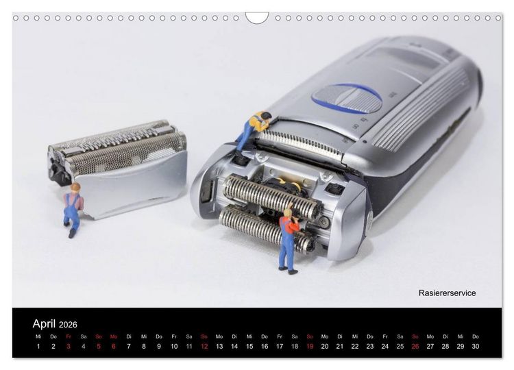 Produktbild: Tomatenmaler ... und andere Mini-Welten (Wandkalender 2026 DIN A3 quer), CALVENDO Monatskalender