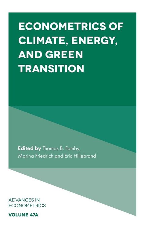 Produktbild: Econometrics of Climate, Energy, and Green Transition