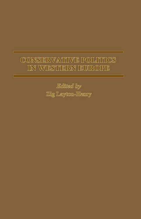 Produktbild: Conservative Politics in Western Europe