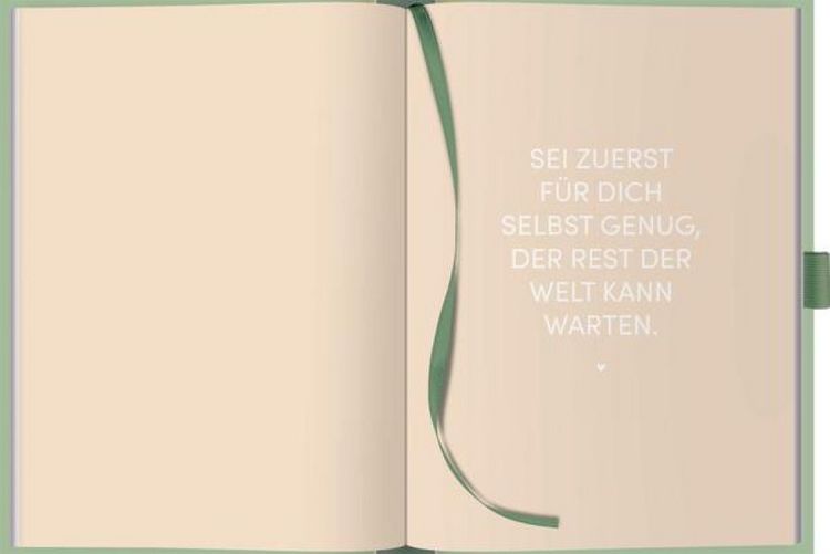 Produktbild: Self-care Tagebuch Mint