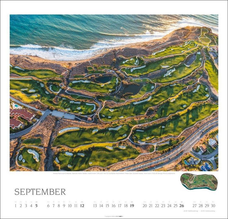 Produktbild: Golf Kalender 2027