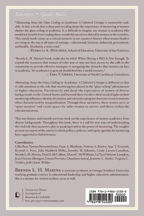 Produktbild: Mentoring Away the Glass Ceiling in Academia