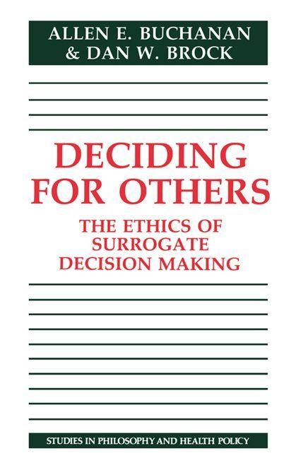 Produktbild: Deciding for Others