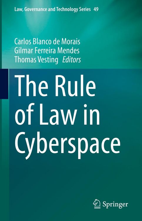 Produktbild: The Rule of Law in Cyberspace