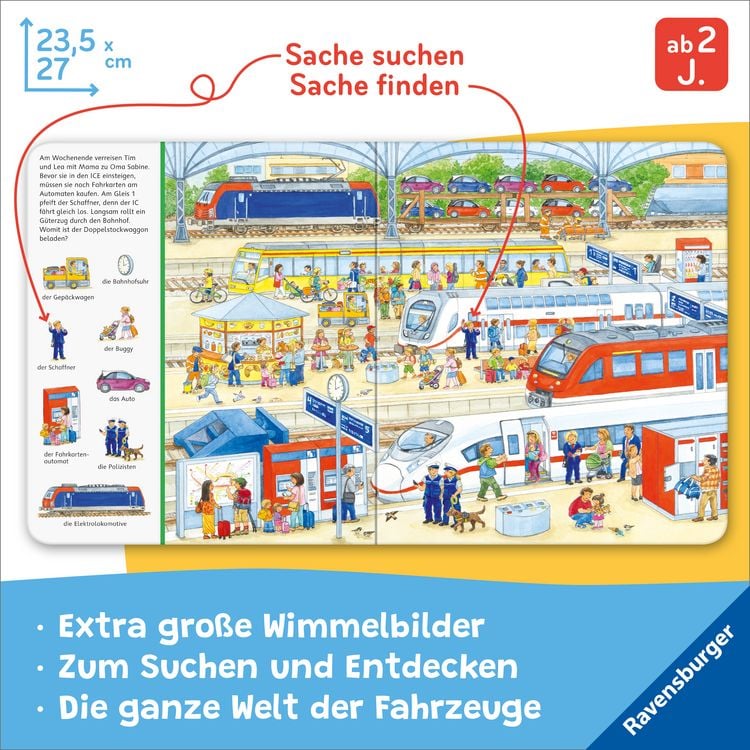 Produktbild: Mein großes Sachen suchen: Viele, viele Fahrzeuge