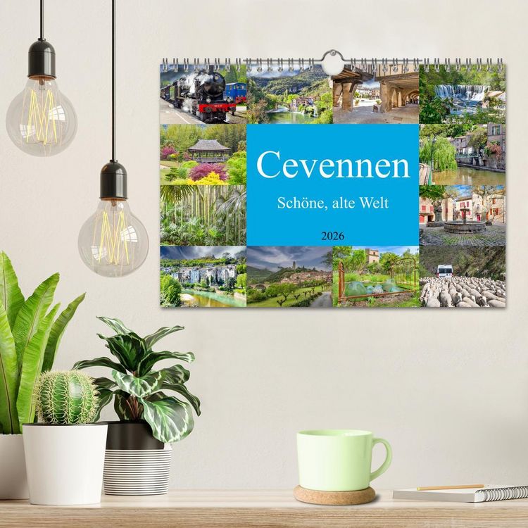 Produktbild: Cevennen - Sch&ouml;ne alte Welt (Wandkalender 2026 DIN A4 quer), CALVENDO Monatskalender