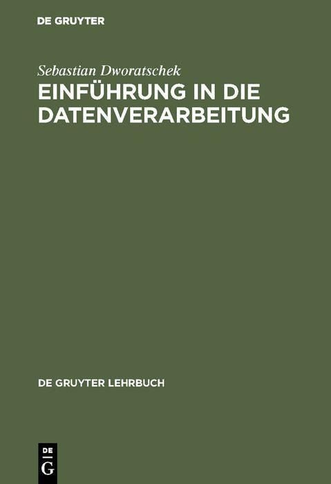 Produktbild: Einf&uuml;hrung in die Datenverarbeitung
