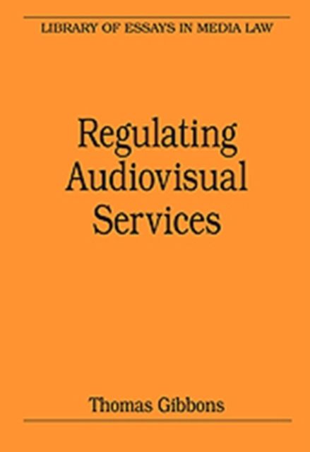 Produktbild: Regulating Audiovisual Services