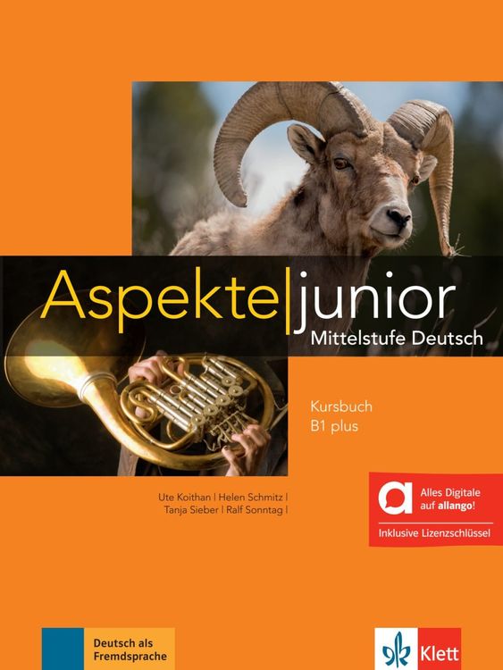Produktbild: Aspekte junior B1 plus - Hybride Ausgabe allango