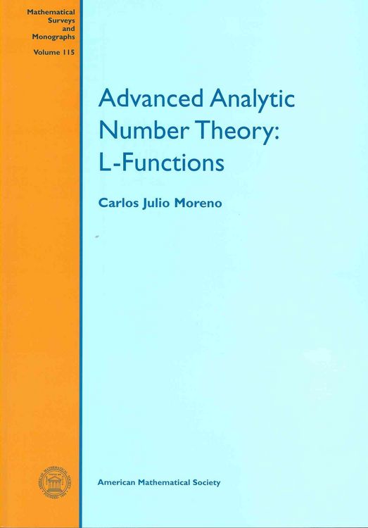 Produktbild: Moreno, C: Advanced Analytic Number Theory: L-functions