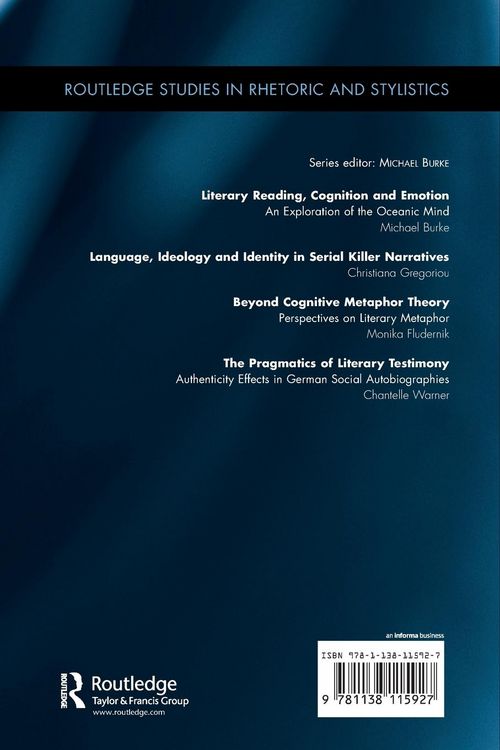 Produktbild: The Pragmatics of Literary Testimony