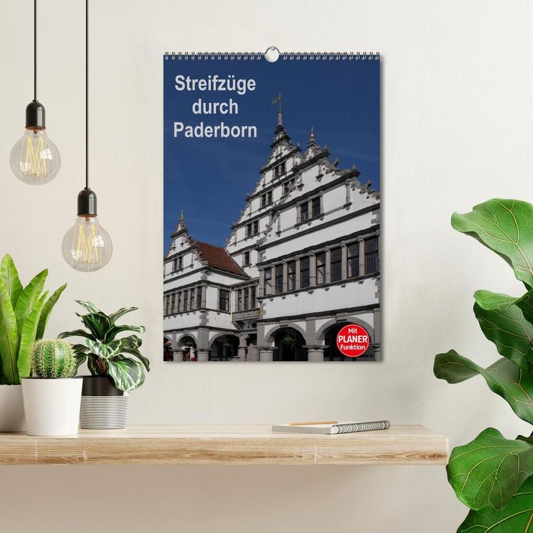 Produktbild: Streifz&uuml;ge durch Paderborn (Wandkalender 2026 DIN A3 hoch), CALVENDO Monatskalender