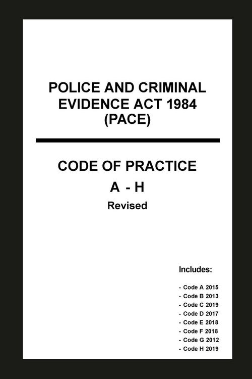 Produktbild: Police and Criminal Evidence Act 1984 (PACE) Codes of Practice A-H