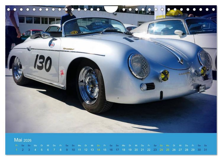 Produktbild: Porsche Classics (Wandkalender 2026 DIN A4 quer), CALVENDO Monatskalender