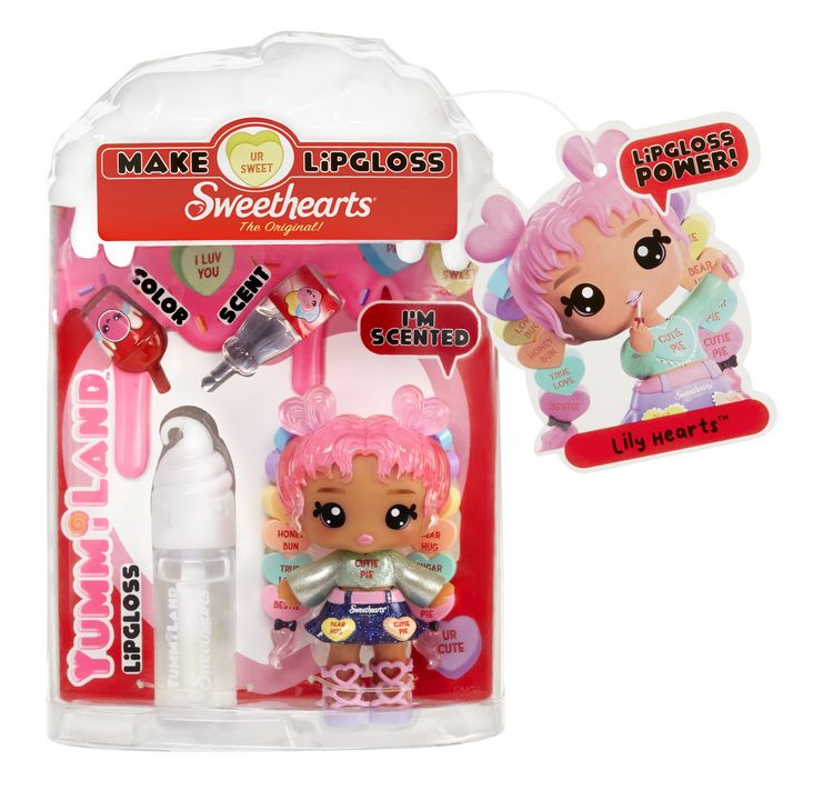 Produktbild: Yummiland x Sweethearts&reg; Lip Gloss Doll - Lily Hearts