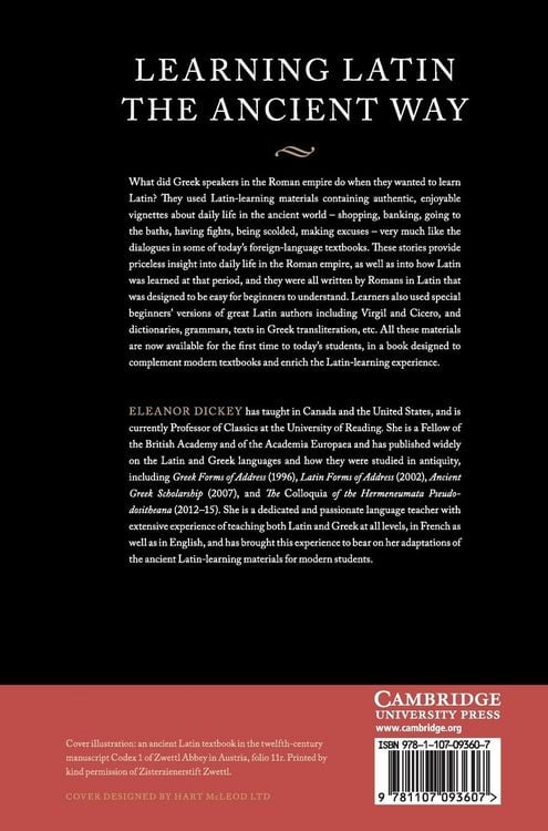 Produktbild: Learning Latin the Ancient Way