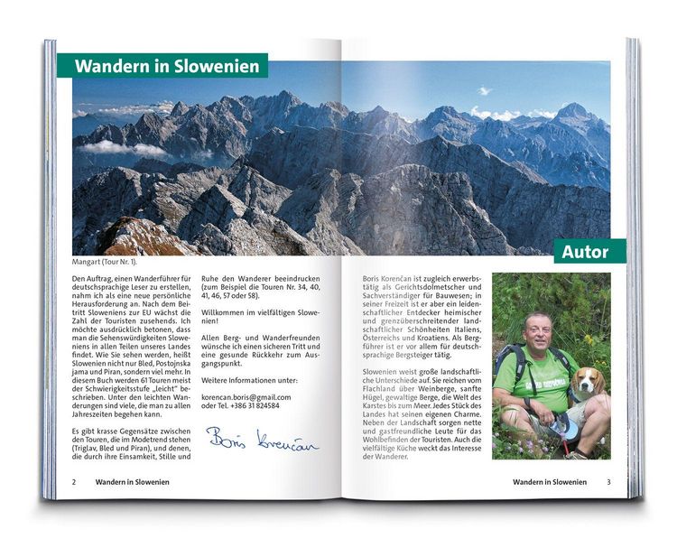Produktbild: KOMPASS Wanderf&uuml;hrer Slowenien, 61 Touren mit Extra-Tourenkarte