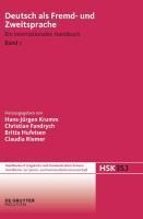 Produktbild: Deutsch als Fremd- und Zweitsprache. 1. Halbband