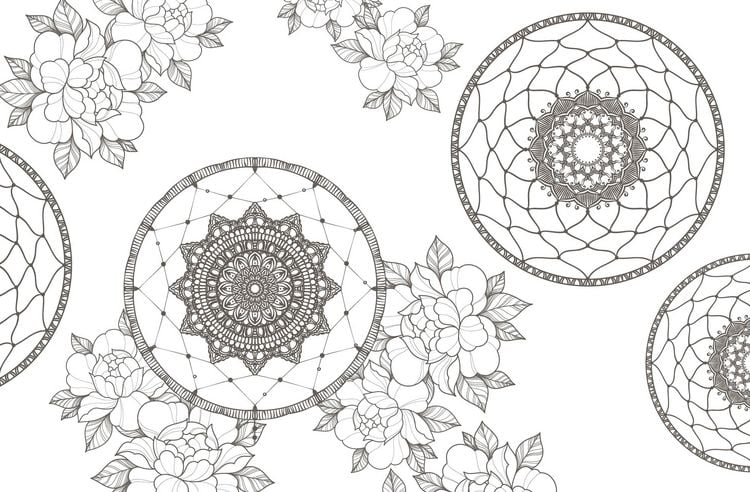Produktbild: Colorful Mandala &ndash; Mandala &ndash; Traumf&auml;nger