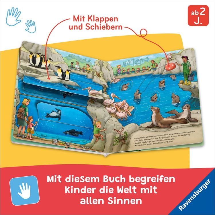 Produktbild: Mein gro&szlig;es Spielbuch Zoo
