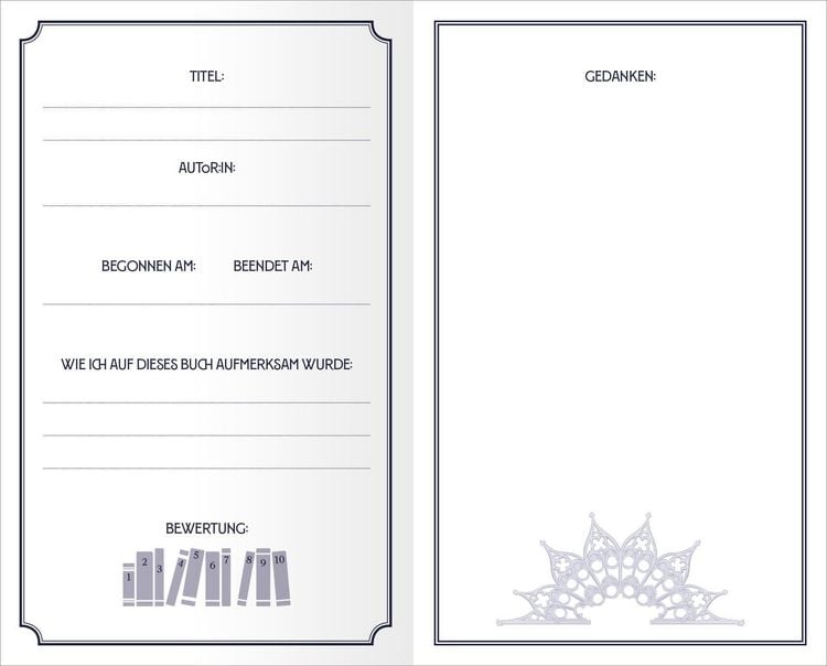 Produktbild: Mein B&uuml;chertagebuch