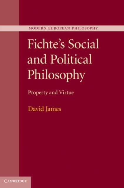 Produktbild: Fichte's Social and Political Philosophy