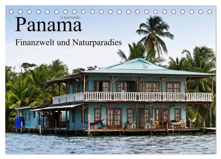 Produktbild: Panama - Finanzwelt und Naturparadies (Tischkalender 2026 DIN A5 quer), CALVENDO Monatskalender