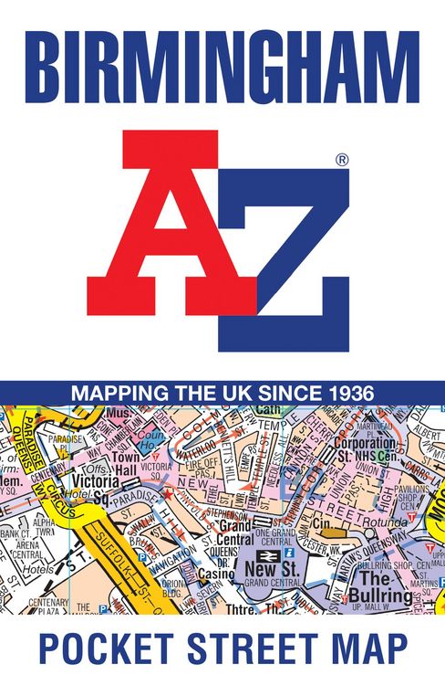 Produktbild: Birmingham Pocket Street Map