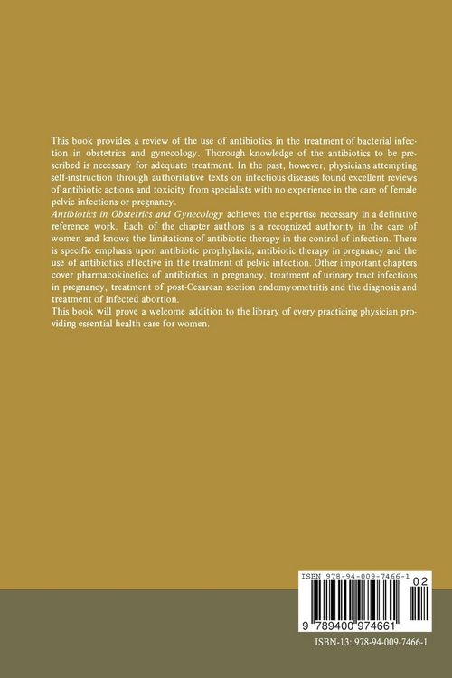 Produktbild: Antibiotics in Obstetrics and Gynecology
