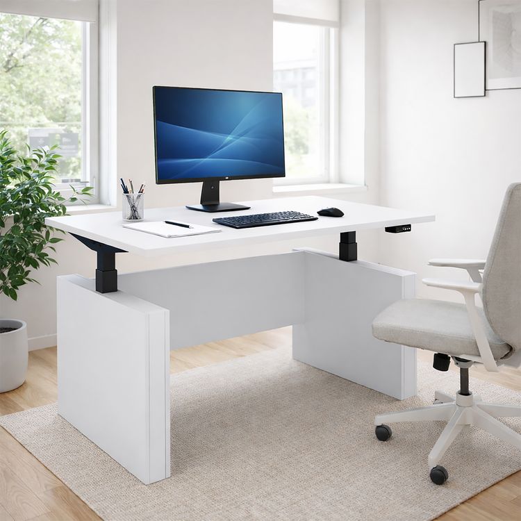 Produktbild: Schreibtisch h&ouml;henverstellbar Salia 140x80
