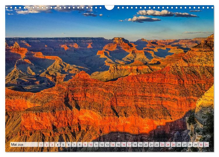 Produktbild: Sehnsuchts Landschaften im Amerikanischen Westen (Wandkalender 2026 DIN A3 quer), CALVENDO Monatskalender