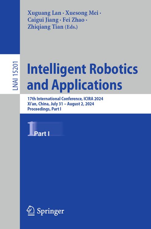 Produktbild: Intelligent Robotics and Applications