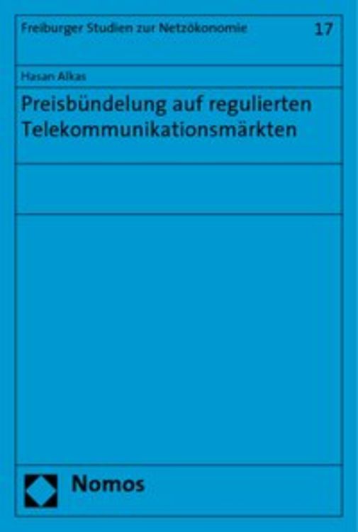 Produktbild: Preisbündelung auf regulierten Telekommunikationsmärkten