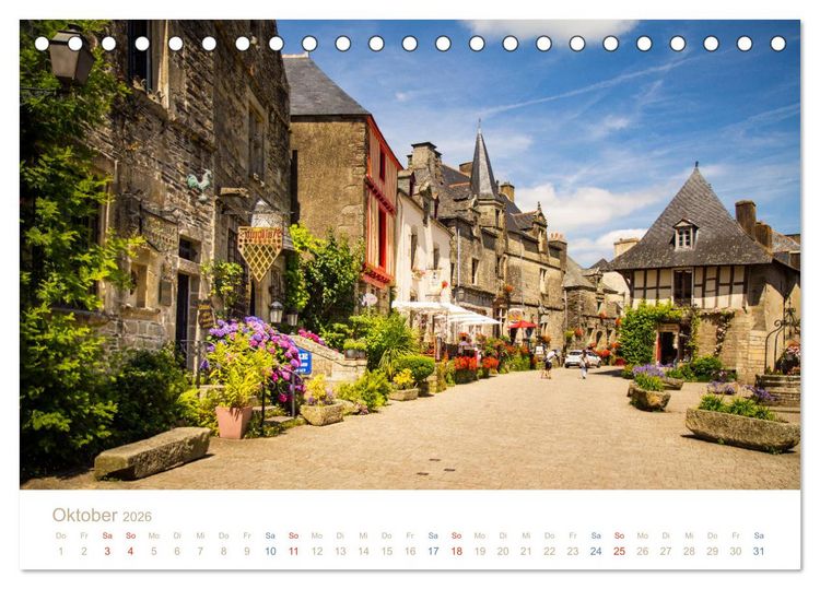 Produktbild: Malerisches Frankreich (Tischkalender 2026 DIN A5 quer), CALVENDO Monatskalender