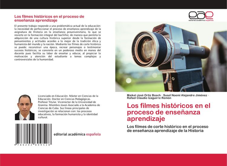 Produktbild: Los filmes hist&oacute;ricos en el proceso de ense&ntilde;anza aprendizaje