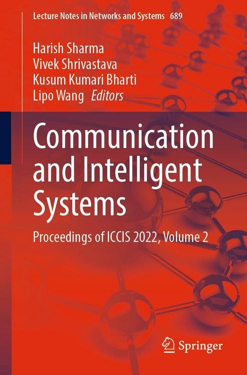 Produktbild: Communication and Intelligent Systems