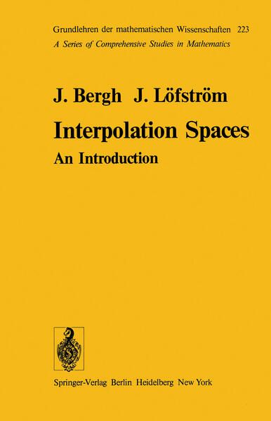 Produktbild: Interpolation Spaces