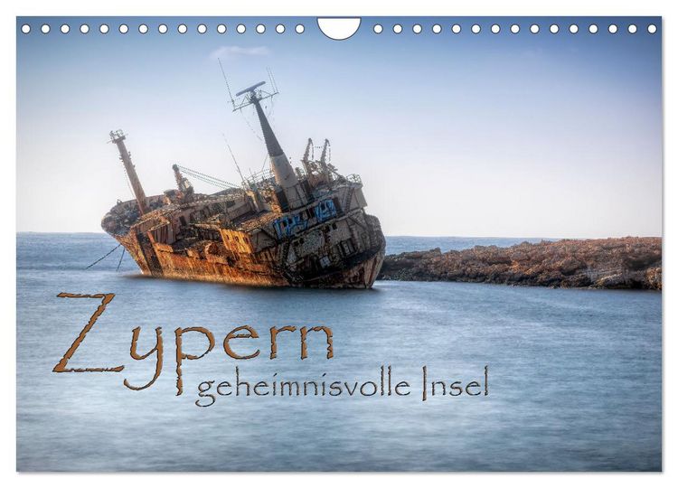Produktbild: Zypern Geheimnisvolle Insel (Wandkalender 2026 DIN A4 quer), CALVENDO Monatskalender