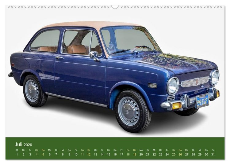 Produktbild: Italienische Klassiker (Wandkalender 2026 DIN A2 quer), CALVENDO Monatskalender
