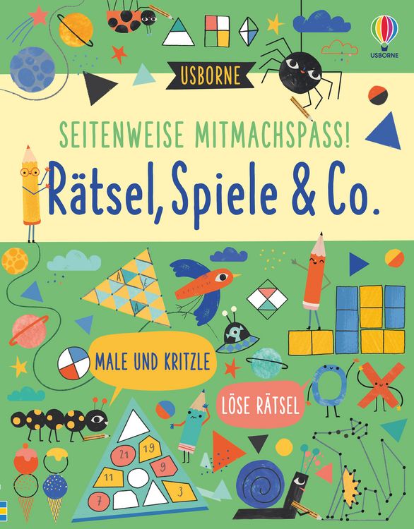 Produktbild: Seitenweise Mitmachspa&szlig;! R&auml;tsel, Spiele & Co.