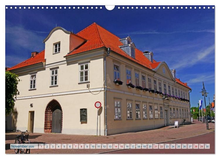 Produktbild: Hansestadt Uelzen. Fachwerk, Kunst und ein ber&uuml;hmter Bahnhof (Wandkalender 2026 DIN A3 quer), CALVENDO Monatskalender