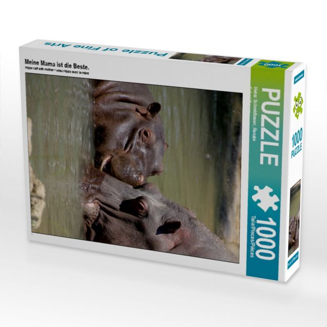 Produktbild: CALVENDO Puzzle Meine Mama ist die Beste. | 1000 Teile Lege-Gr&ouml;&szlig;e 64x48cm Foto-Puzzle f&uuml;r gl&uuml;ckliche Stunden