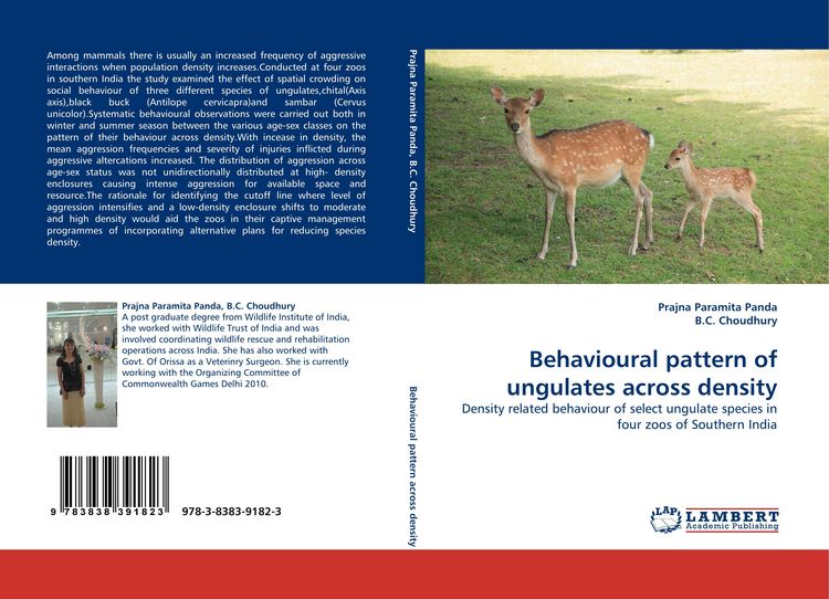 Produktbild: Behavioural pattern of ungulates across density