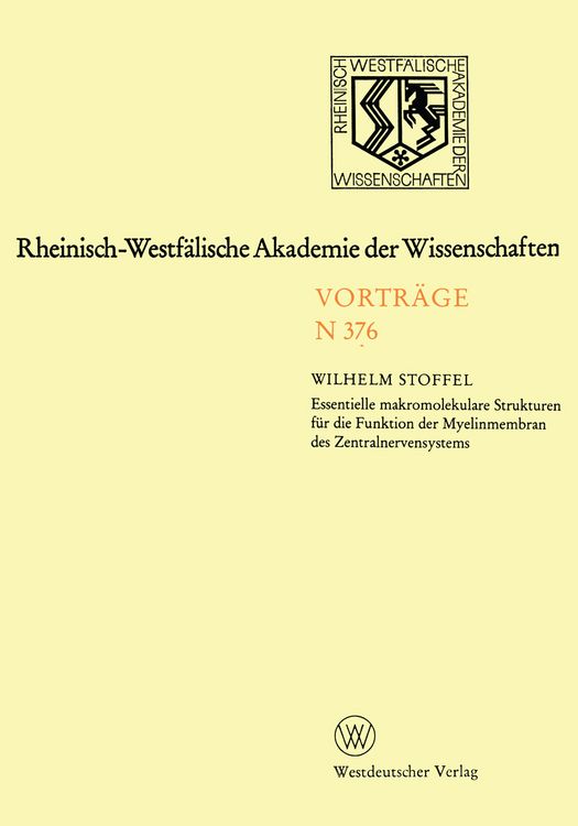 Produktbild: Rheinisch-Westf&auml;lische Akademie der Wissenschaften